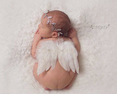 Newbornx Photography Props White Angel Wing Baby Newbornx Photography Props White Angel Wing Baby